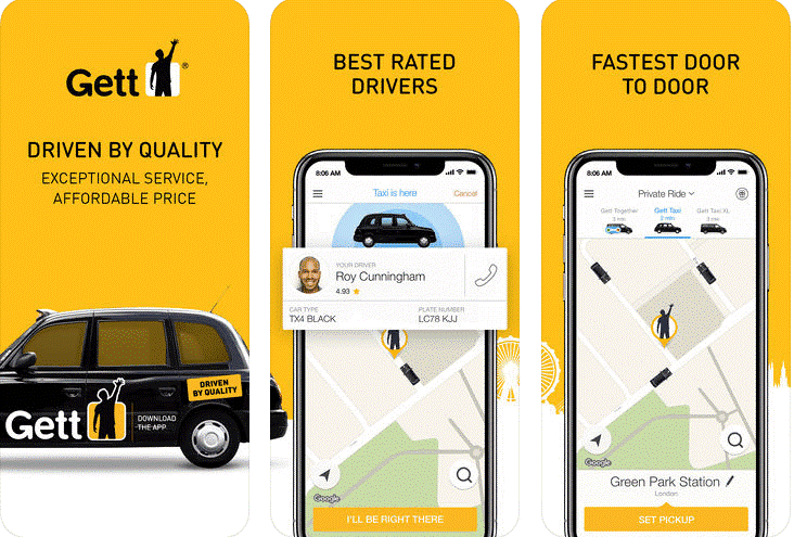 How Much Does It Cost To Develop A Popular UK-based Rider App Like Gett Taxi? 3 Cost Of The Application Like Gett Taxi App