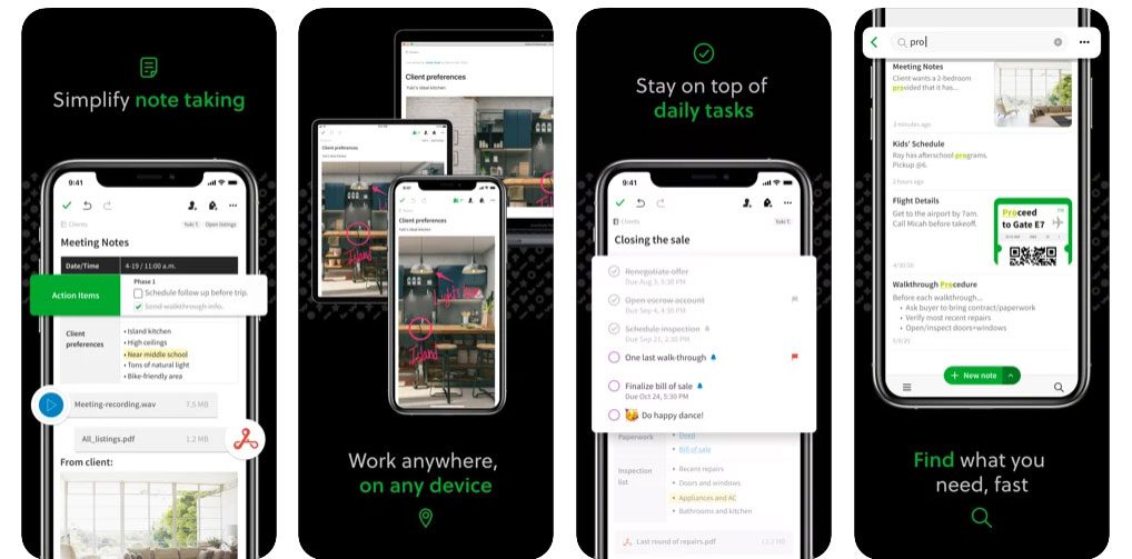 6 Best Mobile Apps That Let You Work On the Go! 1 evernote