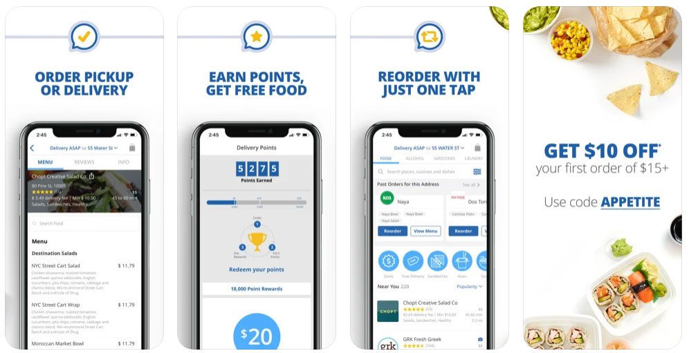 9 Most Popular Online Food and Beverages Delivery Mobile Apps in the USA 8 Delivery