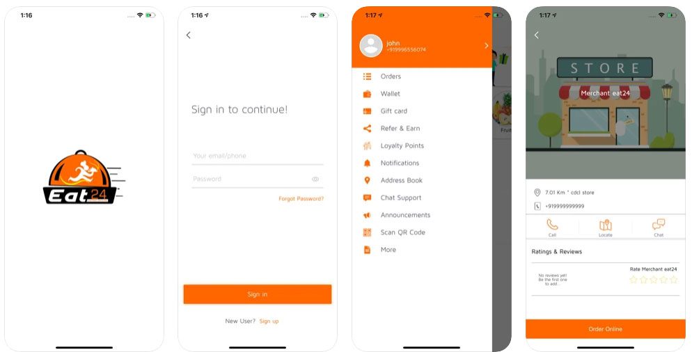 9 Most Popular Online Food and Beverages Delivery Mobile Apps in the USA 9 Eat24