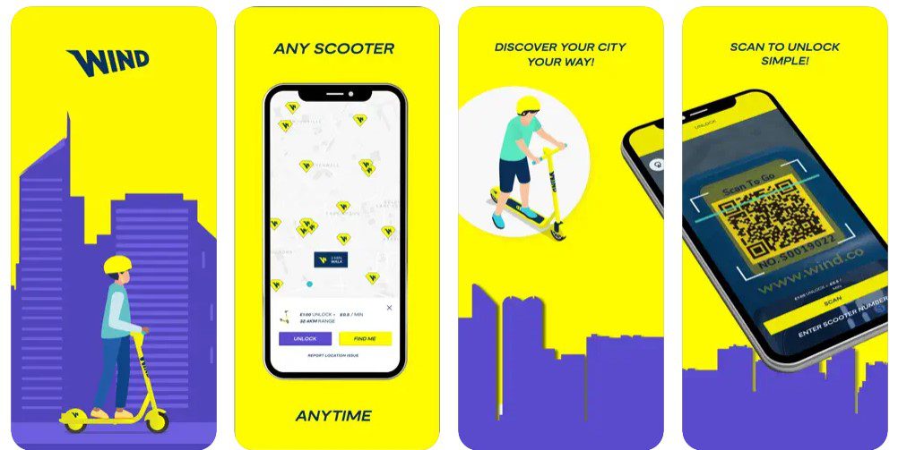 How Much Does it Cost to Development eScooter Sharing App? 5 Cost of Developing An e-Scooter App Like Wind